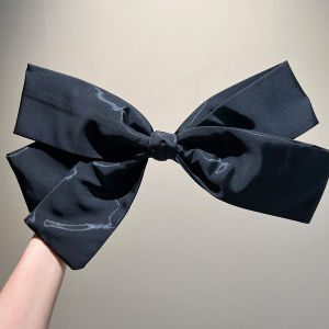 Exaggerated Butterfly Knot Hair Clip Womens High Hairline Fashion Show Style Side Clip Hair Accessories Elegant Hairpins