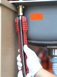 8 In 1 Pipes Wrench Faucet and Sink Installer Plumbing Multifunctional Repair Installation Spanner for Bathroom