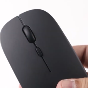 Mouse Wireless Dual Mode Koneksi 2.4Ghz Bluetooth Nirkabel Rechargeable Type-C Tanpa Kabel Silent