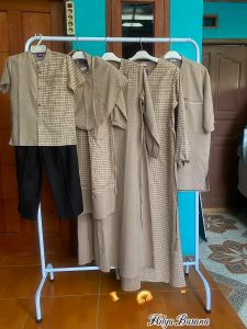 Rauna Sarimbit Keluarga Lebaran 2024 / SARIMBIT CARINE MILO / Fashion Muslim