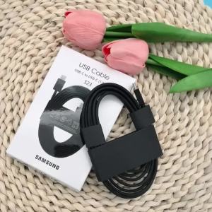 Samsung | Cáp Sạc Nhanh Samsung 25W 45W USB C Sang Type C 1.8M Tương Thích Với Galaxy Z Fold 8 7 6 S26 S25 FE S24 S23 Ultra Plus Hỗ Trợ Sạc Nhanh 65W PD
