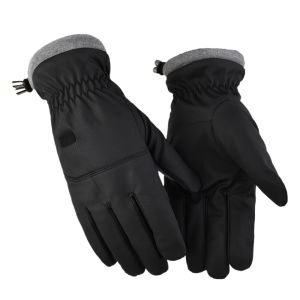Non Slip Touch Screen Winter Warm Gloves for Men Women Outdoor Sports Skiing Riding Velvet Fleece Lined Windproof Coldproof