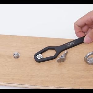 ประแจอเนกประสงค์ 8-22mm. บล็อคขันน๊อต 15in1 ปากตาย ครอบจักรวาล ประแจขันน๊อต หกเหลี่ยม ประแจข้าง ขันใต้อ่าง ด้ามขัน 2ข้าง