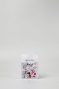 AIWIBI Premium Minipack Baby Wet Wipes 64 Sheets (8 small packs) Natural Green Tea Tisu Tissue Basah Bayi