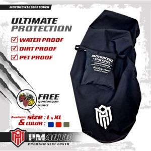Jas Jok Sarung Jok Cover Jok Motor Anti Cakar Kucing Anti Air