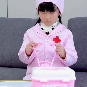 Bộ Đồ Chơi Bác Sĩ Trẻ Em Đồ Chơi Y Tá Kèm Phụ Kiện Mô Phỏng Trò Chơi Nhập Vai Y Tế Quà Tặng Cho Bé Trai Và Bé Gái 3-12 Tuổi