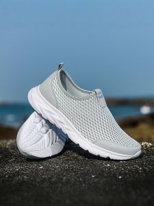 Nanjiren | Summer Breathable Mesh Soft Bottom Anti-Odor Slip-On Mens Shoe