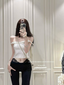 Ballet Practice Studio Slim Fit Lace Patchwork High Waist Bell Bottoms Top And Bottom Set Fashionable plus Size Women Clothes