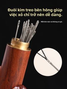 Chỉ Khâu Không Cần Đục Lỗ Đồ Dùng Thủ Công May Vá Nhà Cửa Đồ Dùng Cho Người Già Đồ Dùng Cho Người Mù Đồ Dùng Khâu Tay Khóa Quần Áo