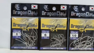 DRAGON CLAW STAINLESS STEEL FISHING HOOK (34007-SS)