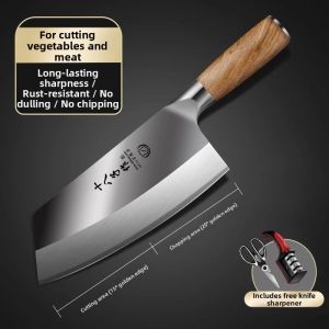 SHI BA ZI ZUO | Sharp Multipurpose Chef Knife