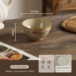 SHELI | Vintage Ceramic Set of Bowls and Dishes