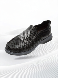 Leather Slip-on Loafer Casual Shoes Breathable Lightweight