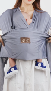 CUDDLEME Wrapper Baby Carrier - Gendongan Instan Lembut Aman dan Adjustable