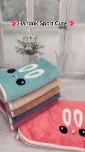 HANDUK LEHER MIKROFIBER OLAHRAGA SPORT CUTE LEMBUT TERMURAH TERLARIS HANDUK MUKA KECIL PANJANG HANDUK SOUVENIR
