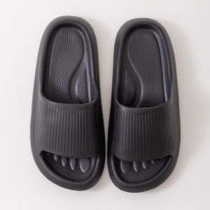 Simple Couple Home Bathroom Bath Slippers Men Women Four Seasons EVA Soft Step Feeling Summer New Style Indoor Outdoor Sandals