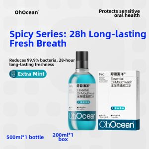 HUXIHAIYANG | Braces Compatible Anti-Bacterial Odor Eliminating Long Lasting Breath Freshening Mouthwash