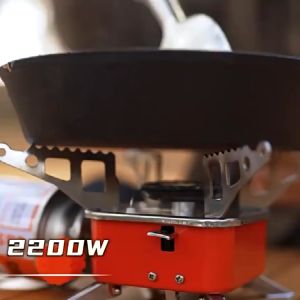 Portable Camping Stove butane gas stove set Outdoor Folding Camping Stove