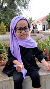 AKFAS - Hijab Anak Perempuan Instan Hyget Ballon Premium | Jilbab Anak Syar’i Praktis Nyaman Dipakai Sehari-hari