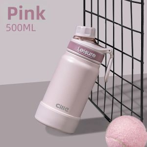 CILLE | New Large Capacity Thermal Bottle for Students and Children Portable