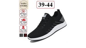 Giày sneaker nam fullbox SAHA201 chất vải thoáng khí êm chân cho chạy bộ sport thể thao giá rẻ trẻ trung thời trang