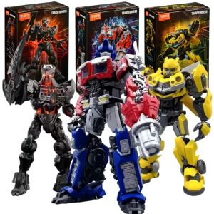 new Original Blokees Transformers Robot Building Block Toys Bumblebee Optimus Prime Action Movable Model Figure Kids Collection Toys high-quality