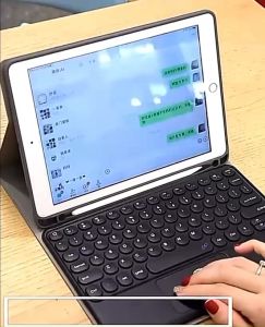 CASING KEYBOARD TRACKPAD HUAWEI MATEPAD 11 2021 BOOK COVER WIRELESS TOMBOL PERSEGI