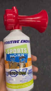 ⚽Ready Stock 130dB World Cup Sports Air Horn Bola Sepak Gas Loud Noise Maker Tanduk Udara Sorakan Kuat