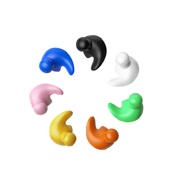 ที่หนีบจมูก สำหรับว่ายน้ำ ที่อุดหูว่ายน้ำ Swimming Ear Plugs อุปกรณ์เสริมว่ายน้ำ คลิปหนีบจมูก แบบซิลิโคน ที่อุดหูซิลิโคน กันน้ำ กันฝุ่น