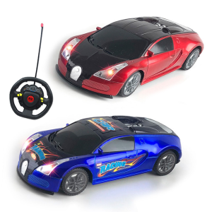 Roscloud  Bugatti remote control toy car  Mainan mobil simulasi Remote Control penginderaan gravitasi 1:24