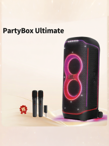 JBL | JBL PartyBox Ultimate Portable Outdoor Bluetooth Speaker With Handle Waterproof RGB Light Effect Karaoke Speaker For Parties