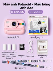 Đồ Chơi Máy Ảnh Chụp Ảnh in Ảnh Cho Trẻ Em Quà Tặng Sinh Nhật Cho Bé Trai Và Bé Gái Máy Ảnh Mô Phỏng Cho Trẻ Em
