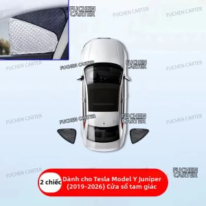 Màn Che Nắng Nâng Cấp Cho Tesla Model Y/YL 2026 Chắn Sáng Cửa Sổ Bên Kính Chắn Gió Phụ Kiện Nội Thất Cắm Trại