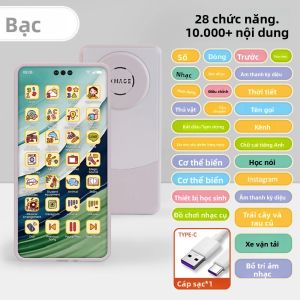 Đồ Chơi Giáo Dục Điện Thoại Di Động Cho Trẻ Em Bé Mẫu Điện Thoại Di Động Nhựa Máy Học Quà Tặng Cho Trẻ Em Từ 3-12 Tuổi Sinh Nhật Xmas