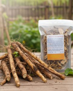 Củ ngưu bàng khô hữu cơ Việt Nam 500g đạt chuẩn Vietgap