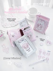 Passport Cover Ticket Holder Wallet All-in-one Passport Bag