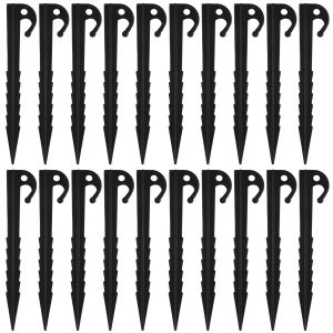 20/100Pcs Camping Tent Nails Sand Ground Stake Ground Awning Camping Tools Plastic Tent Pegs Nail Outdoor Camping Accessories