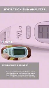 Hydration Skin Analyzer - Skin Barrier Biosensor: Dermatologist Designed to Monitor Skin Health