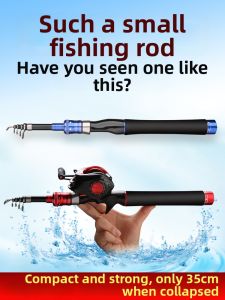 Hongjian | Mini Telescopic Fishing Rod Set