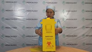 PROMO Tempat Sampah Medis Safety Box 125 Liter Biohazard Container