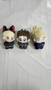 10cm Resident Evil Leon.Scott.Kennedy Chris Redfield Albert Wesker Anime Figures Plush Cosplay Dress Up Cotton Doll Toys for Kid
