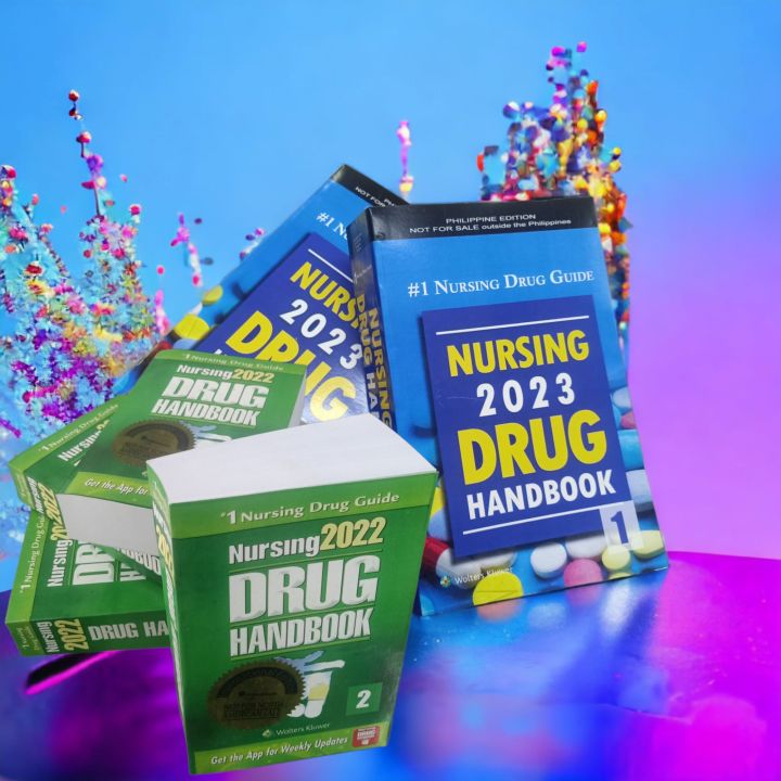 Nursing drug handbook 2023 lazada ph