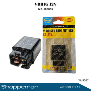 UNIVERSAL CAR AIRCON RELAY 4 PINS 12VOLTS 30A YL-5007 MB-183865