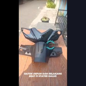 Batok Kepala Depan dan Belakang Hitam BEAT FI 2014-2015 STATER HALUS