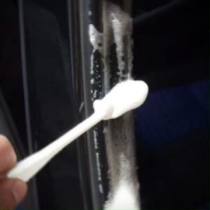 【NEW】🔥 แปรงขัดขอบประตูรถยนต์ ด้ามจับพลาสติก ขัดเบาะหนัง ขัดซอกสกปรกเข้าถึงยาก ทำความสะอาดล้อรถยนต์ ขนาด 10x175x40 mm