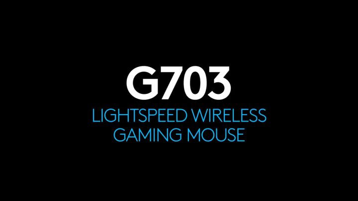 Logitech G703 LIGHTSPEED Wireless Gaming Mouse w/ HERO 25K Sensor, LIGHTSYNC RGB, POWERPLAY Compatible, Lightweight 95g+10g Optional, 100-25,600 DPI, Rubber Side Grips