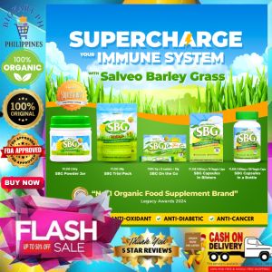 SALVEO BARLEY GRASS (SBG): A Natural Immune System Booster & Organic Supplement
