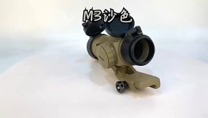 100% Original M3 Tactical Optical Scope Red Green Dot Reticle Collimator Sight for 20mm Mount