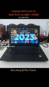 Laptop xách tay Intel i5 SSD 128GB màn hình 14 inch đầy đủ phần mềm cơ bản bảo hành 3 năm