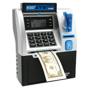 Electronic Piggy Bank Automatic Mini Safe Coins Cash Saving Money Boxes Password Counter Code Key Lock Coin Bank ATM Child Gifts